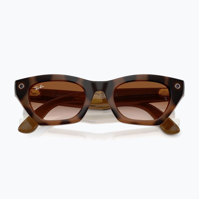 Occhiali con telecamera Ray-Ban Meta Zena havana/gradient brown 6