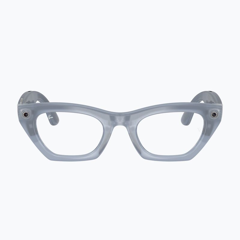 Occhiali con telecamera Ray-Ban Meta Zena milky grey lilac/trs copper 2