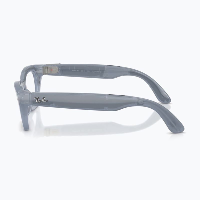 Occhiali con telecamera Ray-Ban Meta Zena milky grey lilac/trs copper 5