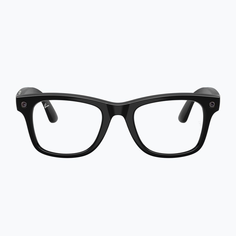 Occhiali con telecamera Ray-Ban Meta Wayfarer shiny black/trs grey 2