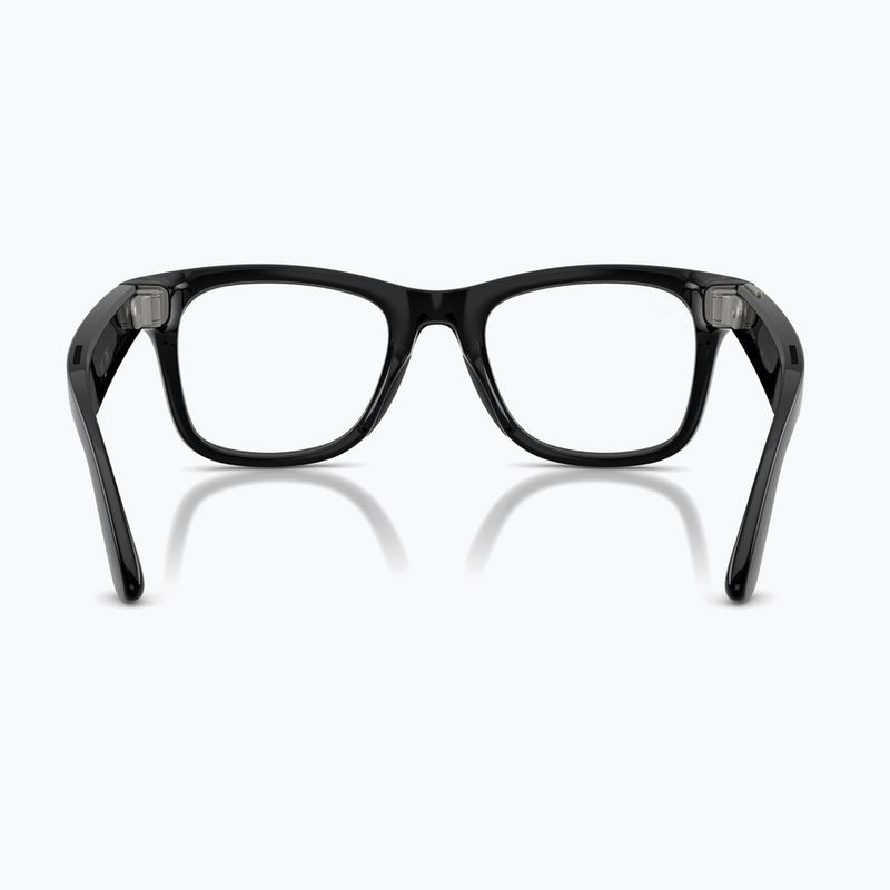 Occhiali con telecamera Ray-Ban Meta Wayfarer shiny black/trs grey 5