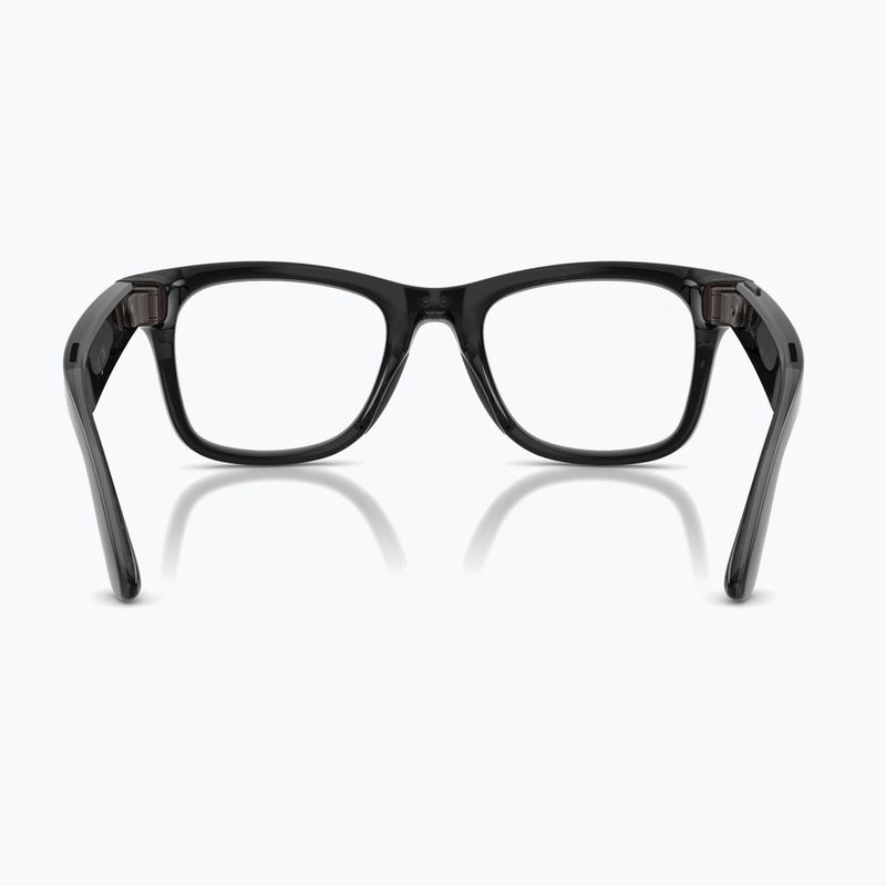 Occhiali con telecamera Ray-Ban Meta Wayfarer transp. black/trs aquamarine 3