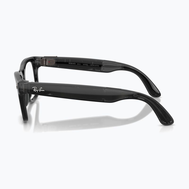 Occhiali con telecamera Ray-Ban Meta Wayfarer transp. black/trs aquamarine 5