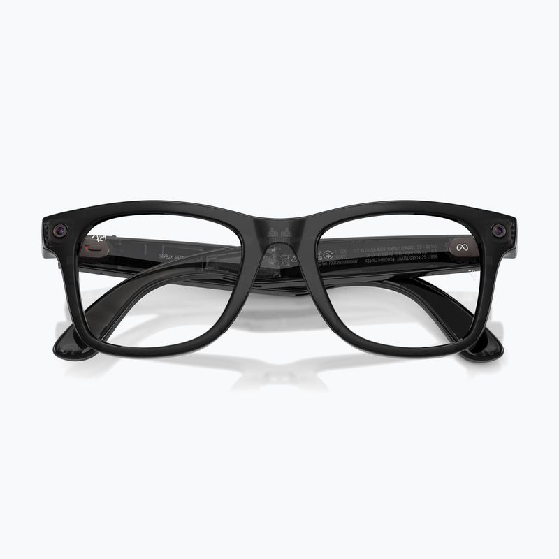 Occhiali con telecamera Ray-Ban Meta Wayfarer transp. black/trs aquamarine 6