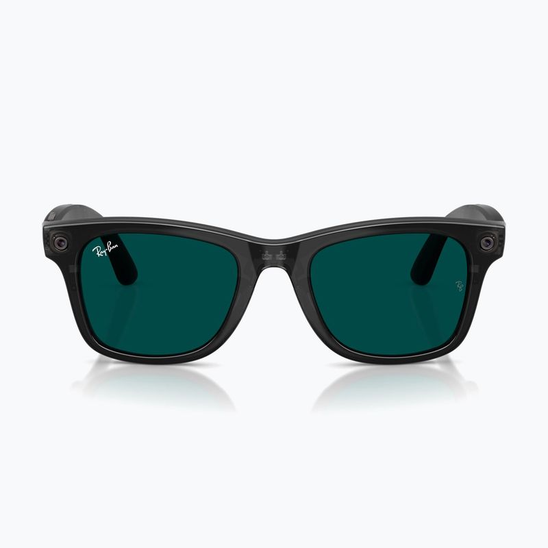 Occhiali con telecamera Ray-Ban Meta Wayfarer transp. black/trs aquamarine 8