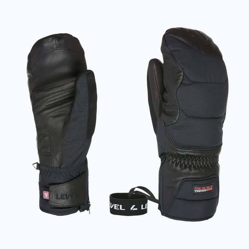 Guanti da sci donna Level Alpine Mitt black