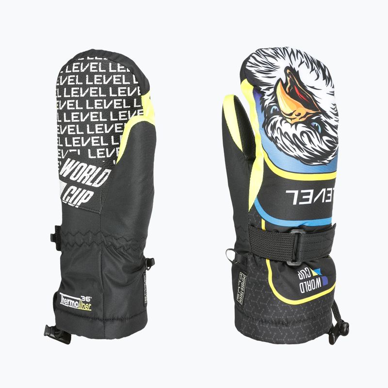 Level Junior Mitt guanti da sci per bambini goldeneagle 6