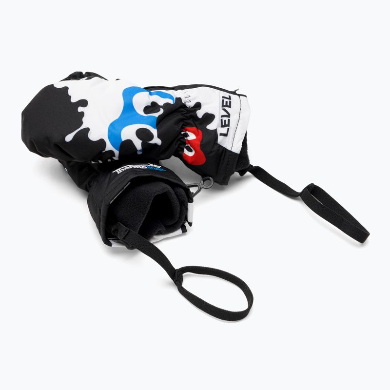 Level Lucky Mitt guanto da sci per bambini in kit bianco 6