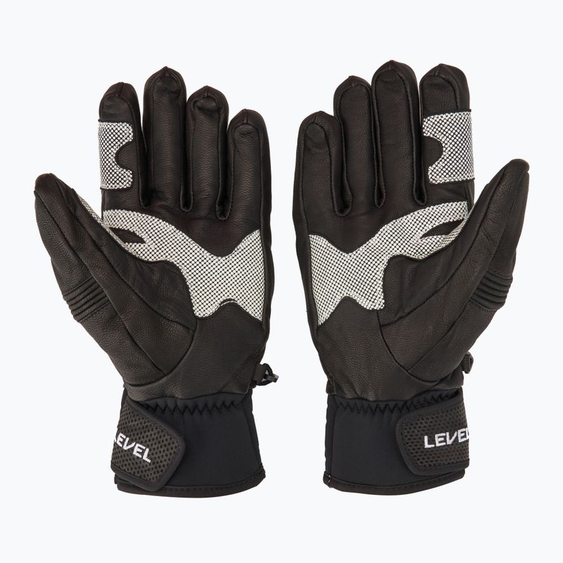 Guanto da sci Level Race nero 3