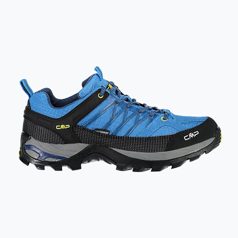 Stivali da trekking da uomo CMP Rigel Low Wp blu 3Q54457/02LC 11