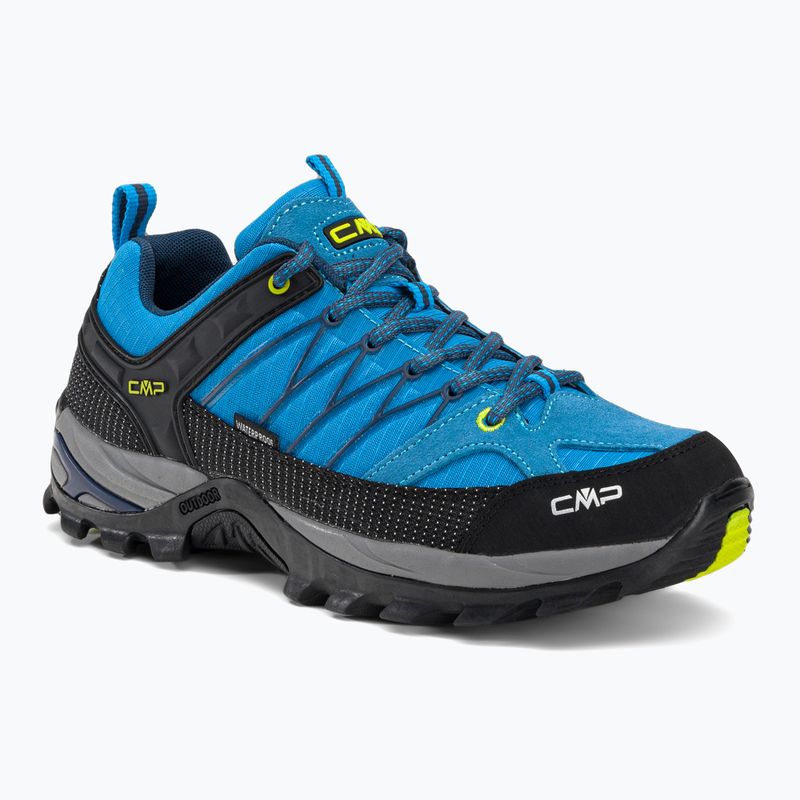 Stivali da trekking da uomo CMP Rigel Low Wp blu 3Q54457/02LC