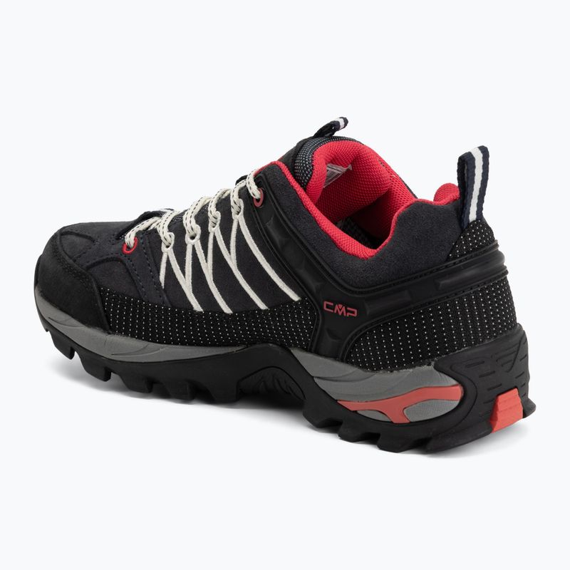 Scarpe da trekking donna CMP Rigel Low Wp antracite/off white 3