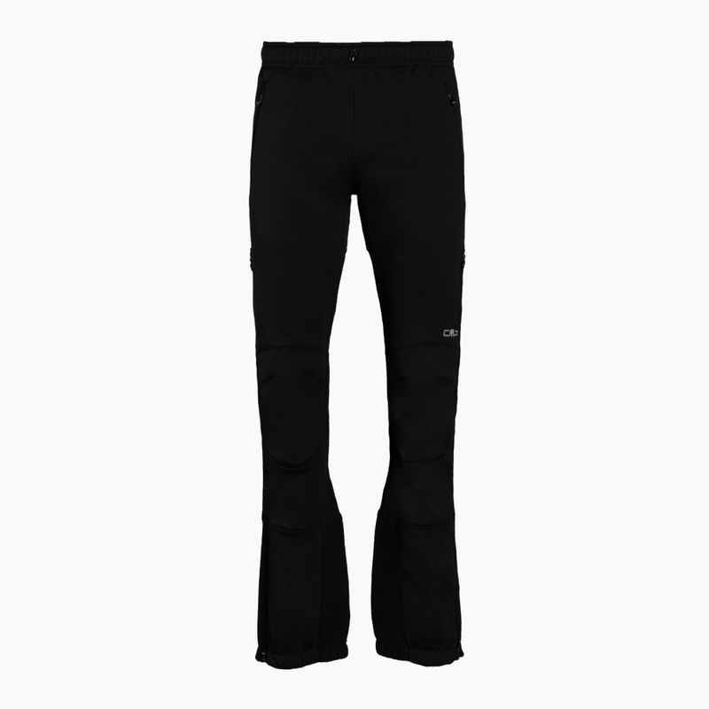 Pantaloni softshell da uomo CMP nero 39T1077/U901