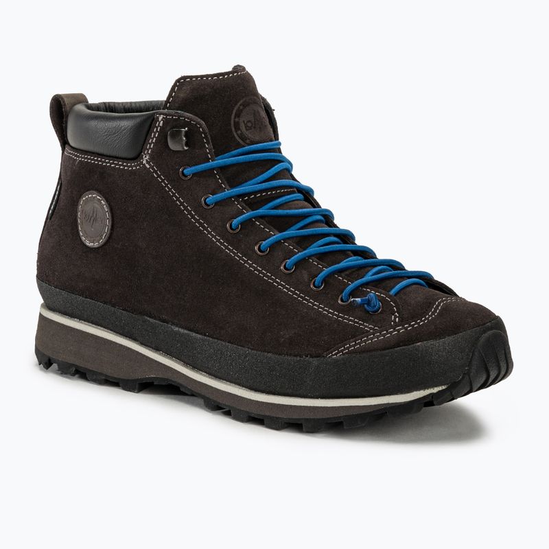 Stivali da trekking da donna Lomer Bio Naturale Mid Mtx Suede antra/laguna