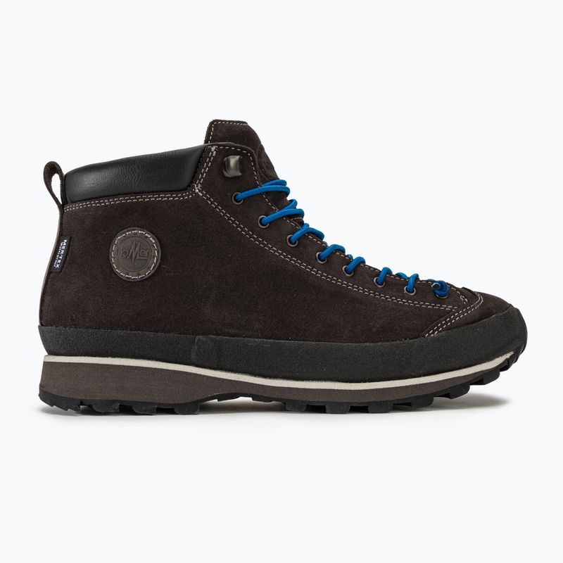 Stivali da trekking da donna Lomer Bio Naturale Mid Mtx Suede antra/laguna 2