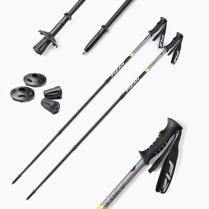 Bastoncini da trekking Fizan Trek giallo S20 7514 7