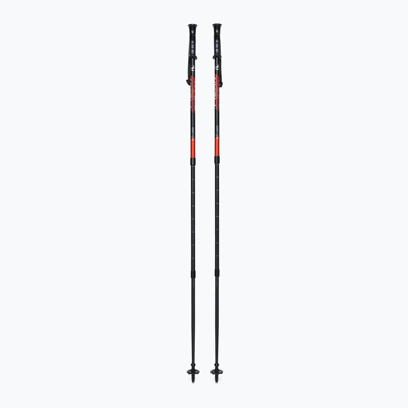 Bastoncini da trekking Fizan Explorer rosso