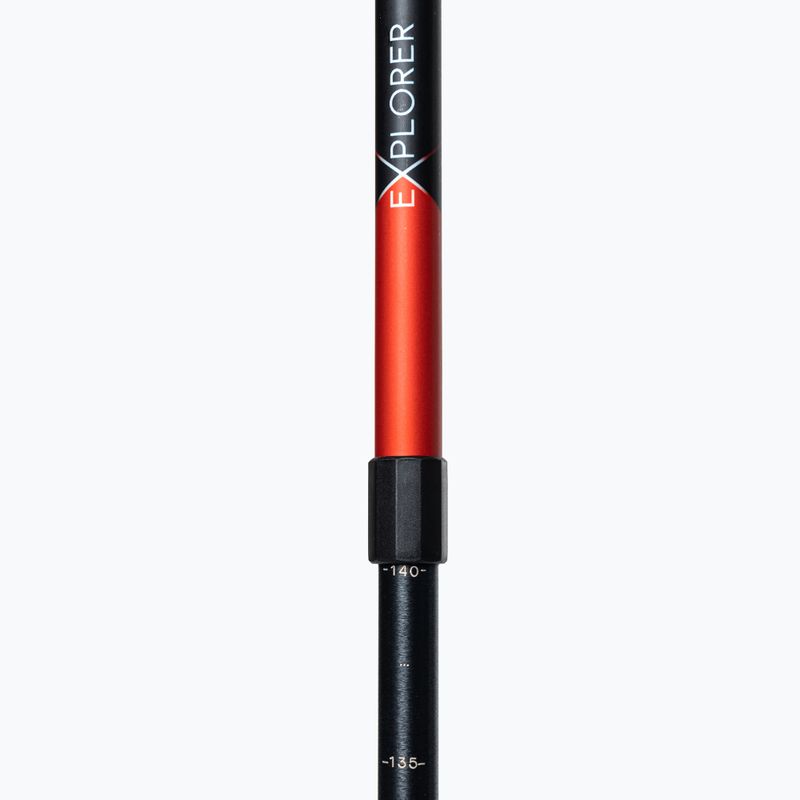 Bastoncini da trekking Fizan Explorer rosso 5