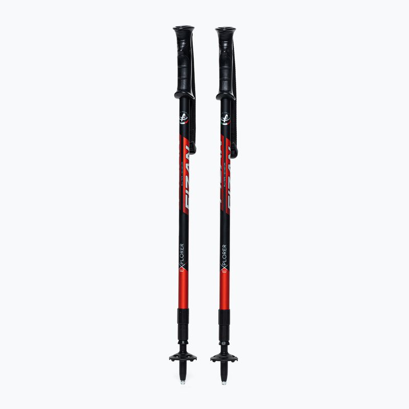 Bastoncini da trekking Fizan Explorer rosso 6