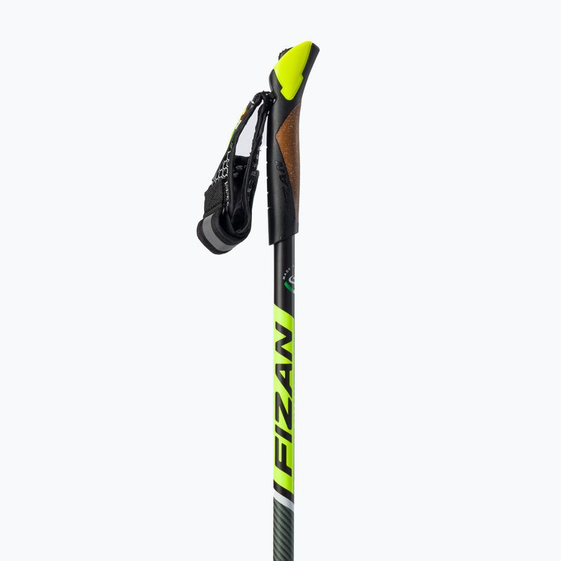 Bastoncini da nordic walking Fizan Race Carbon bianco/giallo 2