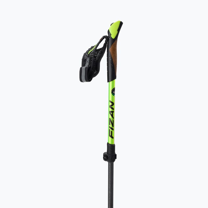 Bastoncini da nordic walking Fizan Carbon Pro giallo 2