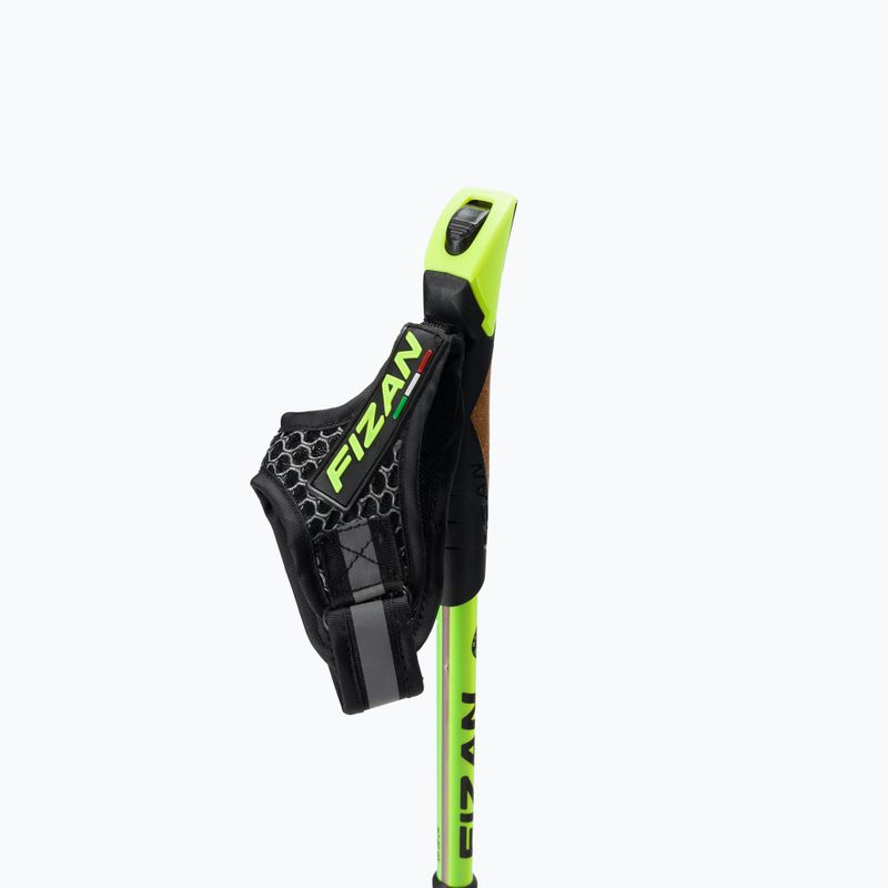 Bastoncini da nordic walking Fizan Carbon Pro giallo 3