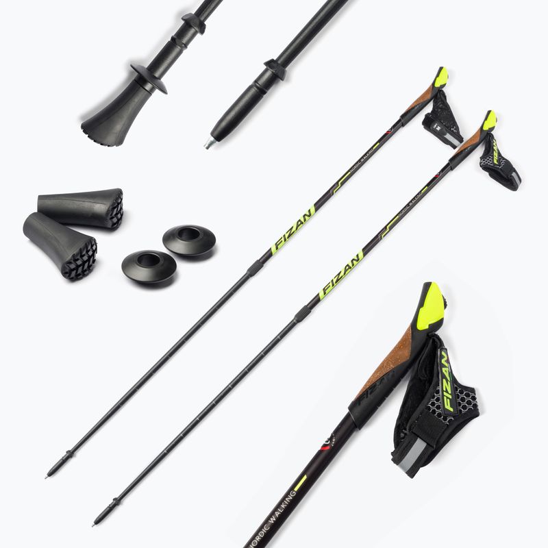 Bastoncini da nordic walking Fizan Speed giallo 6