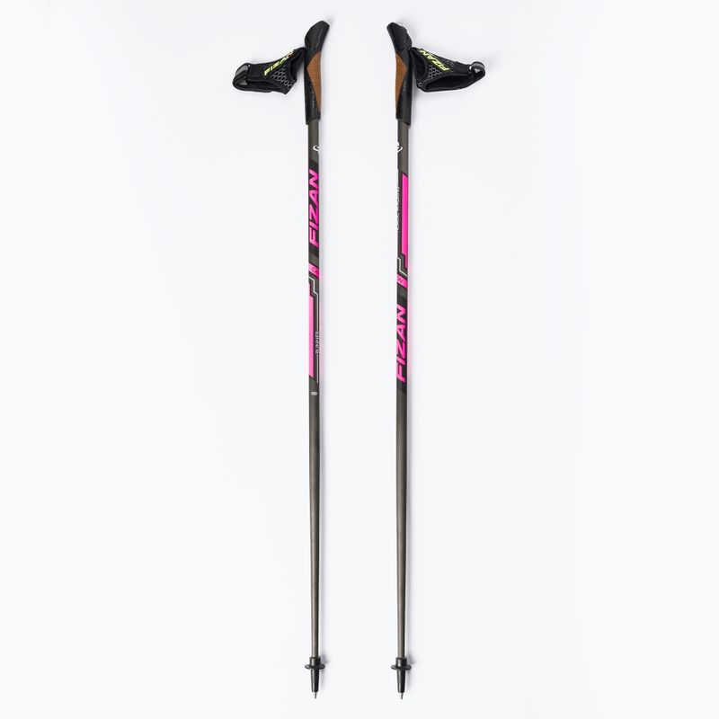 Bastoncini da nordic walking rosa Fizan Runner 2021