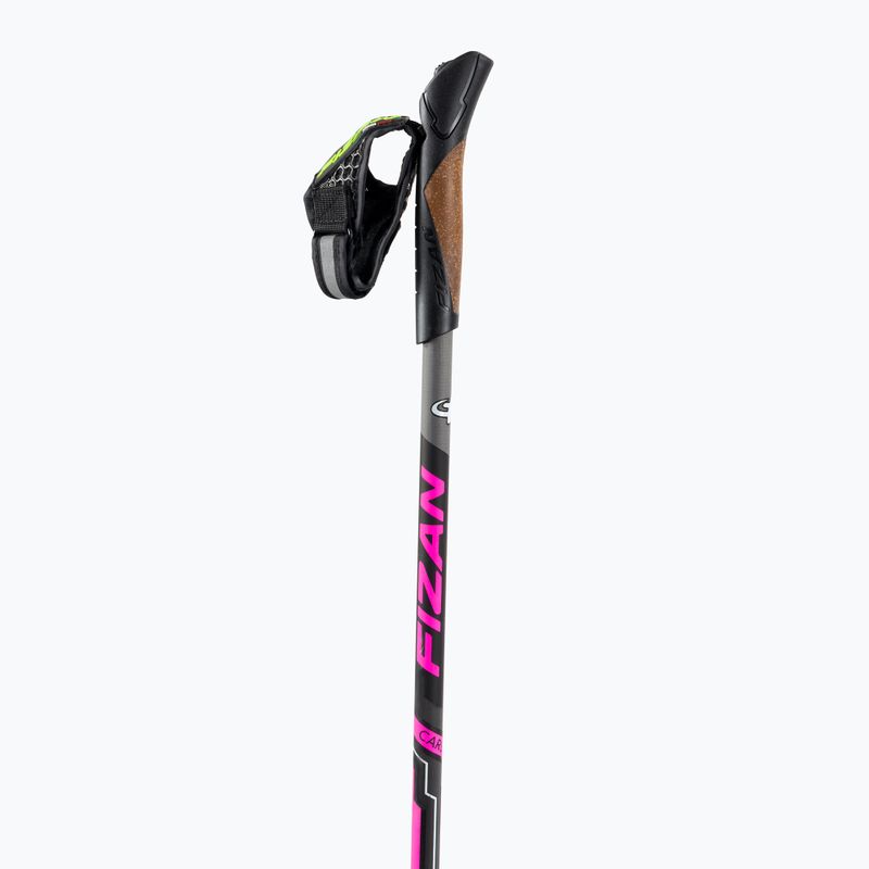 Bastoncini da nordic walking Fizan Runner rosa 2