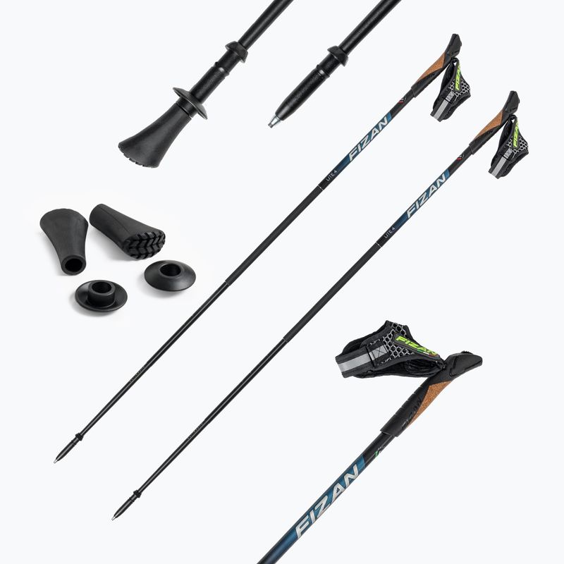 Bastoncini da nordic walking Fizan Lite 4 blu 4