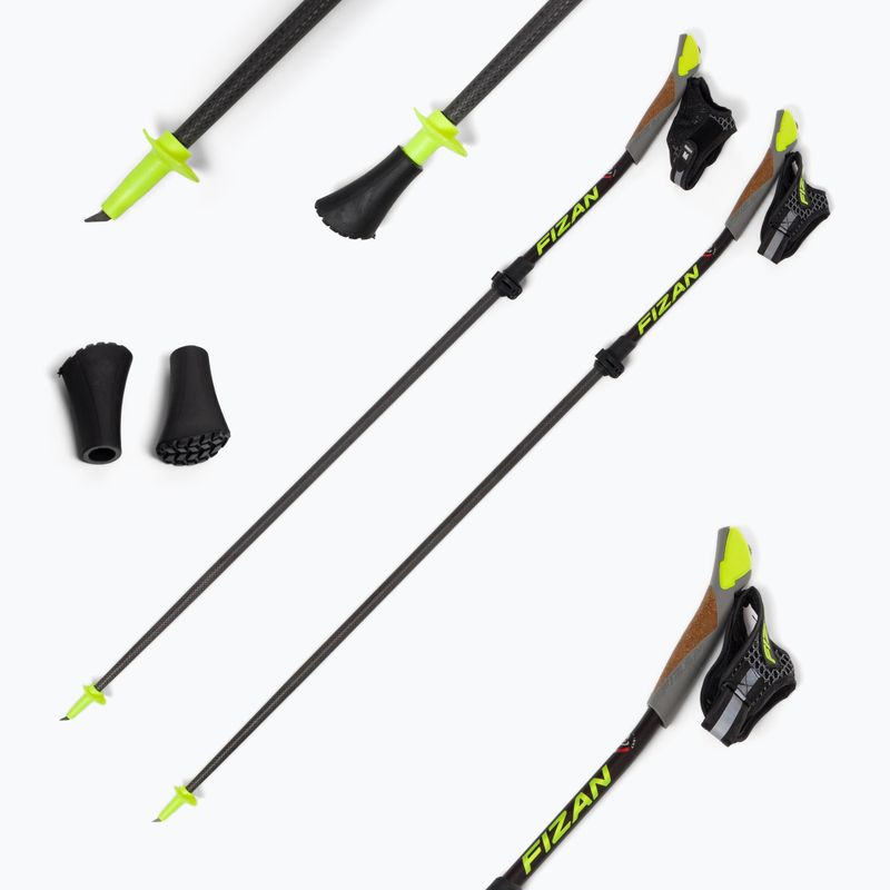 Bastoncini da nordic walking Fizan Carbon Pro Impulse 2023 grigio 4