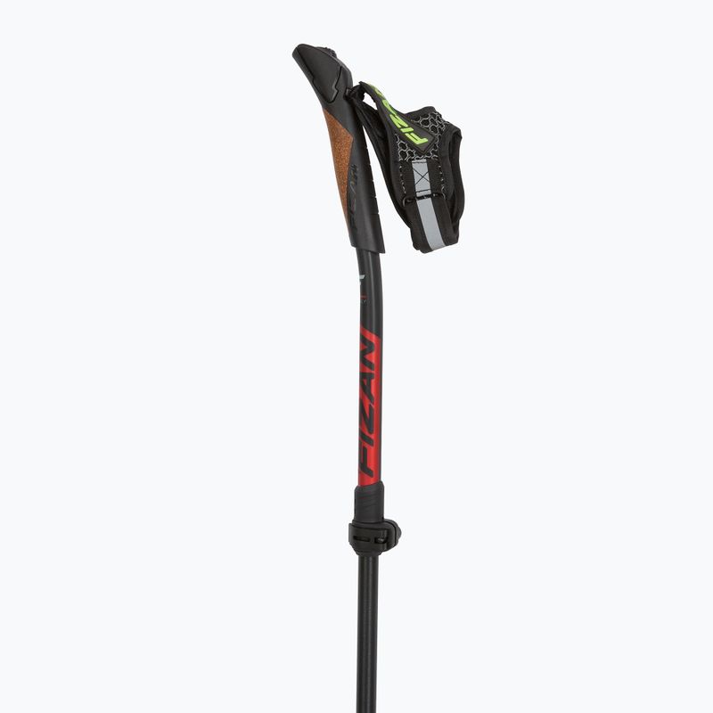 Bastoncini da nordic walking Fizan Tekno Race Impulse rossi 2