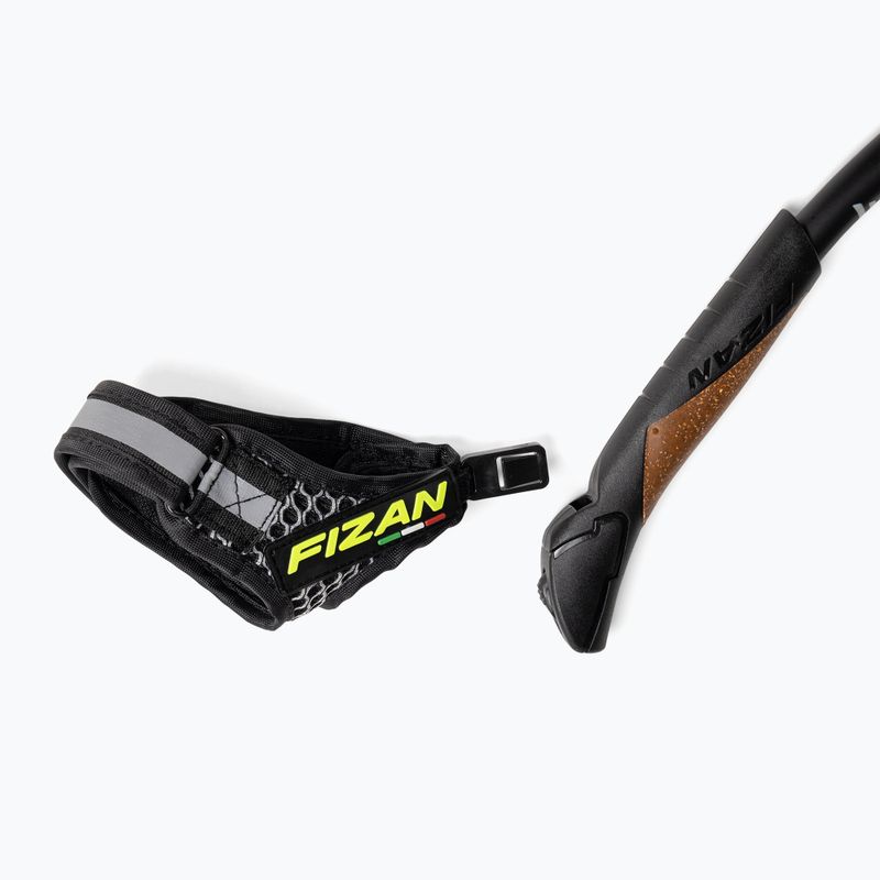 Bastoncini da nordic walking Fizan Carbon 3K Impulse rosso/grigio 3