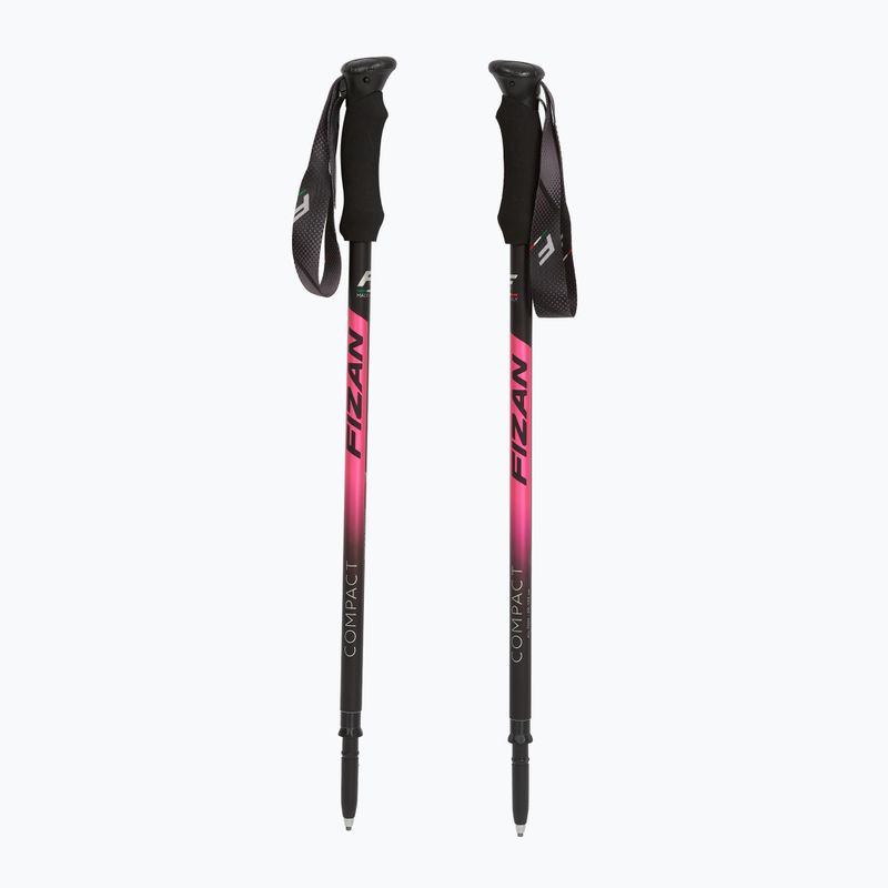 Bastoncini da trekking Fizan Compact rosa 5