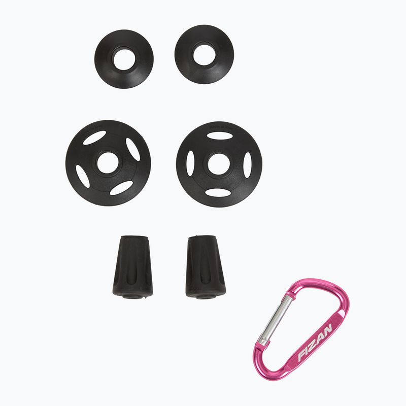 Bastoncini da trekking Fizan Compact rosa 7