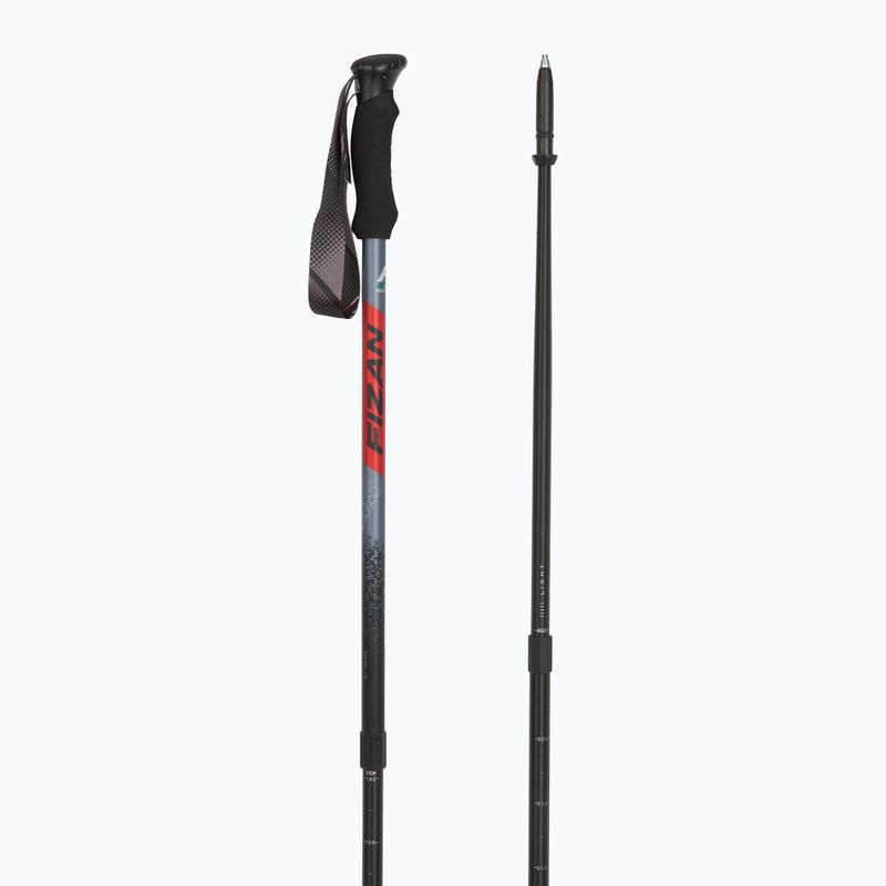 Bastoncini da trekking Fizan Prestige A/S rosso 3