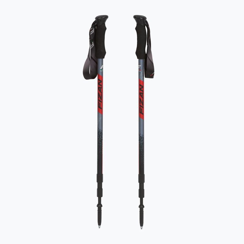 Bastoncini da trekking Fizan Prestige A/S rosso 5
