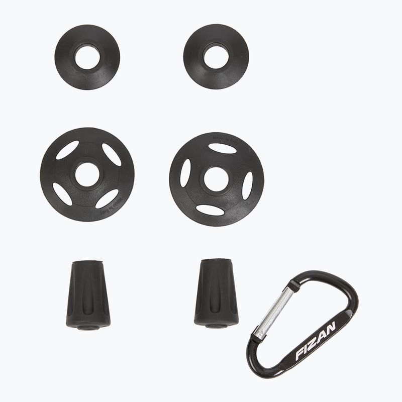 Bastoncini da trekking Fizan Prestige A/S rosso 7