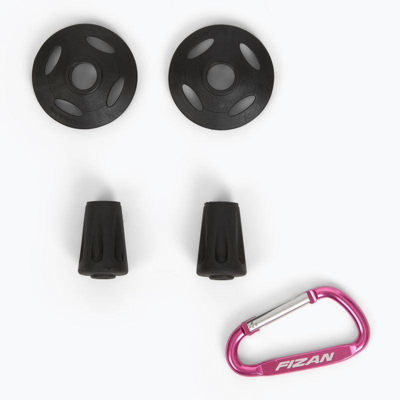 Bastoncini da trekking Fizan Trek rosa 7