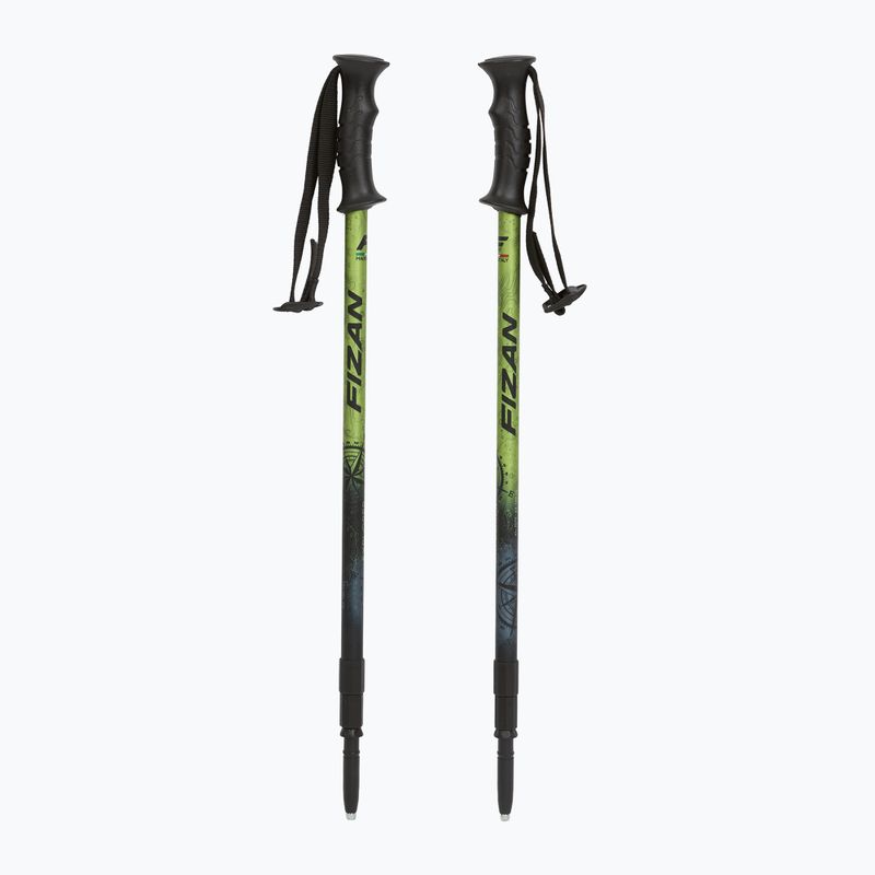 Bastoncini da trekking Fizan Explorer lime/grigio 5