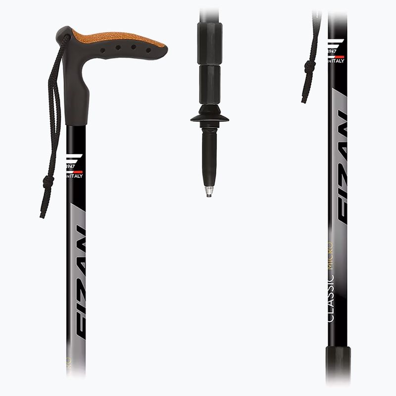 Bastone da nordic walking Fizan Classic Micro grigio 2
