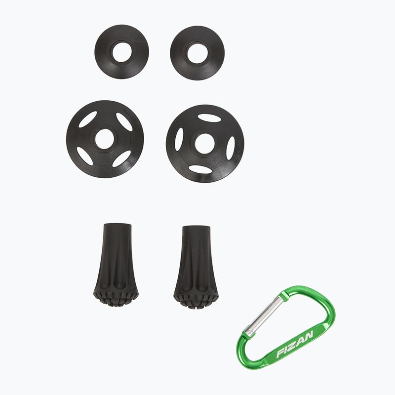 Bastoncini da trail Fizan RFP nero 8