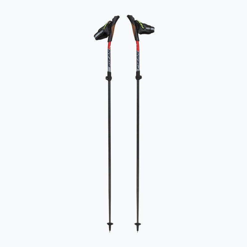 Bastoncini da nordic walking Fizan Carbon Pro Impulse rosso