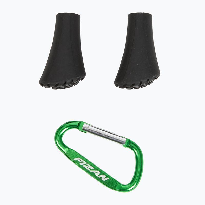 Bastoncini da nordic walking Fizan Carbon Pro Impulse rosso 7