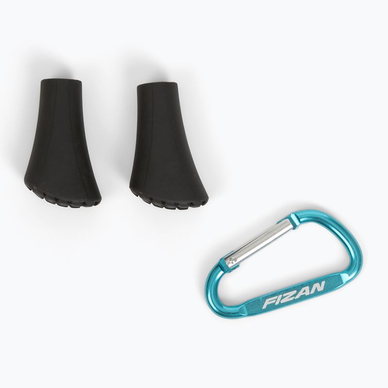 Bastoncini da nordic walking Fizan Tekno Race Impulse rossi 7