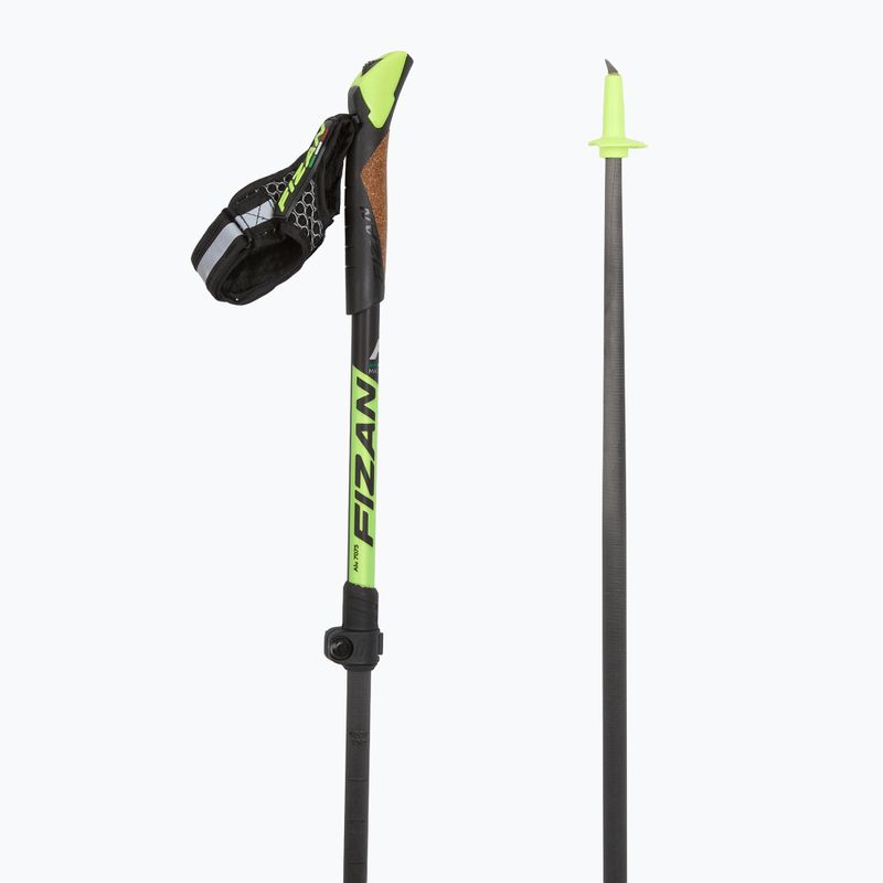 Bastoncini da nordic walking Fizan Carbon Pro giallo 3