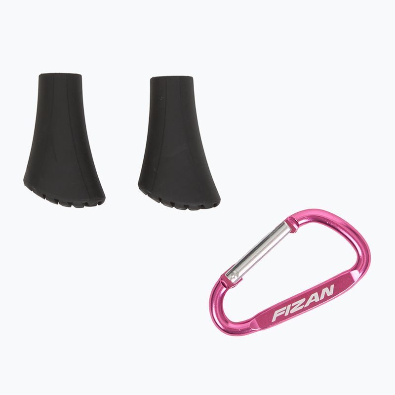 Bastoncini da nordic walking Fizan Carbon Pro giallo 7