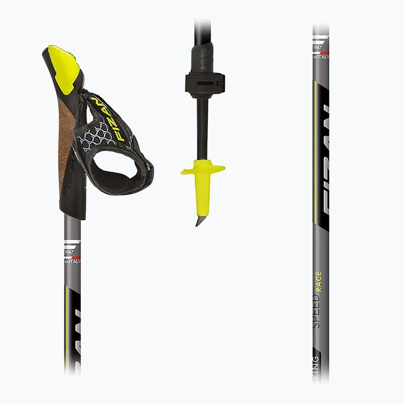 Bastoncini da nordic walking Fizan Speed Race grigio 2