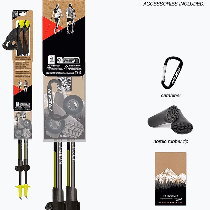 Bastoncini da nordic walking Fizan Speed Race grigio 4