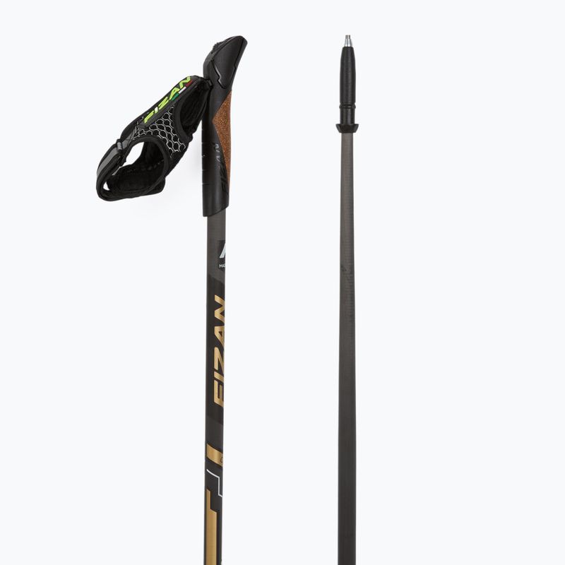 Bastoni da nordic walking Fizan Runner 100063 oro 3